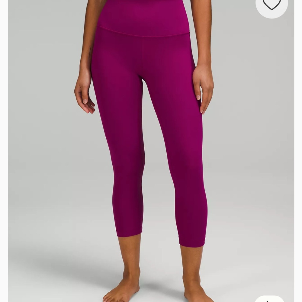 lululemon athletica Magenta Leggings